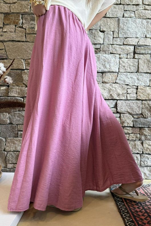 Riviera Palazzo Pant Rose
